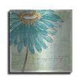 Luxe Metal Art 'Spa Daisies III' by Chris Paschke, Metal Wall Art