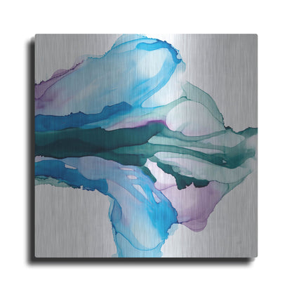 Luxe Metal Art 'Tributary' by Chris Paschke, Metal Wall Art