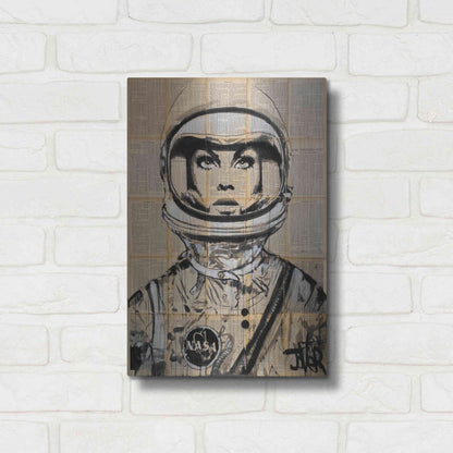 Luxe Metal Art 'Orbit' by Loui Jover, Metal Wall Art,12x16