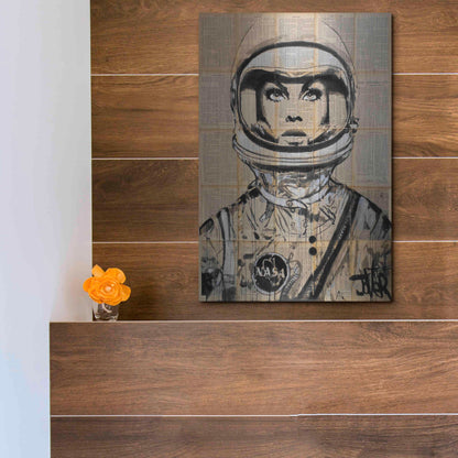 Luxe Metal Art 'Orbit' by Loui Jover, Metal Wall Art,12x16