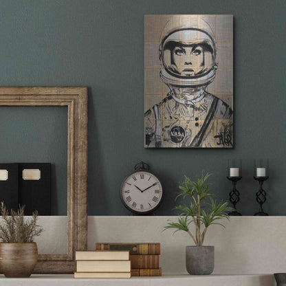 Luxe Metal Art 'Orbit' by Loui Jover, Metal Wall Art,12x16