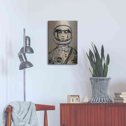Luxe Metal Art 'Orbit' by Loui Jover, Metal Wall Art,16x24