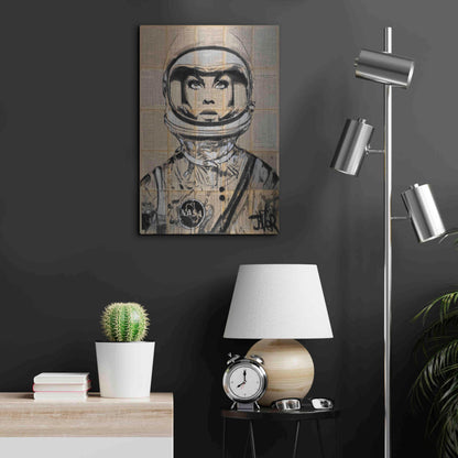Luxe Metal Art 'Orbit' by Loui Jover, Metal Wall Art,16x24