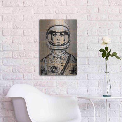 Luxe Metal Art 'Orbit' by Loui Jover, Metal Wall Art,16x24