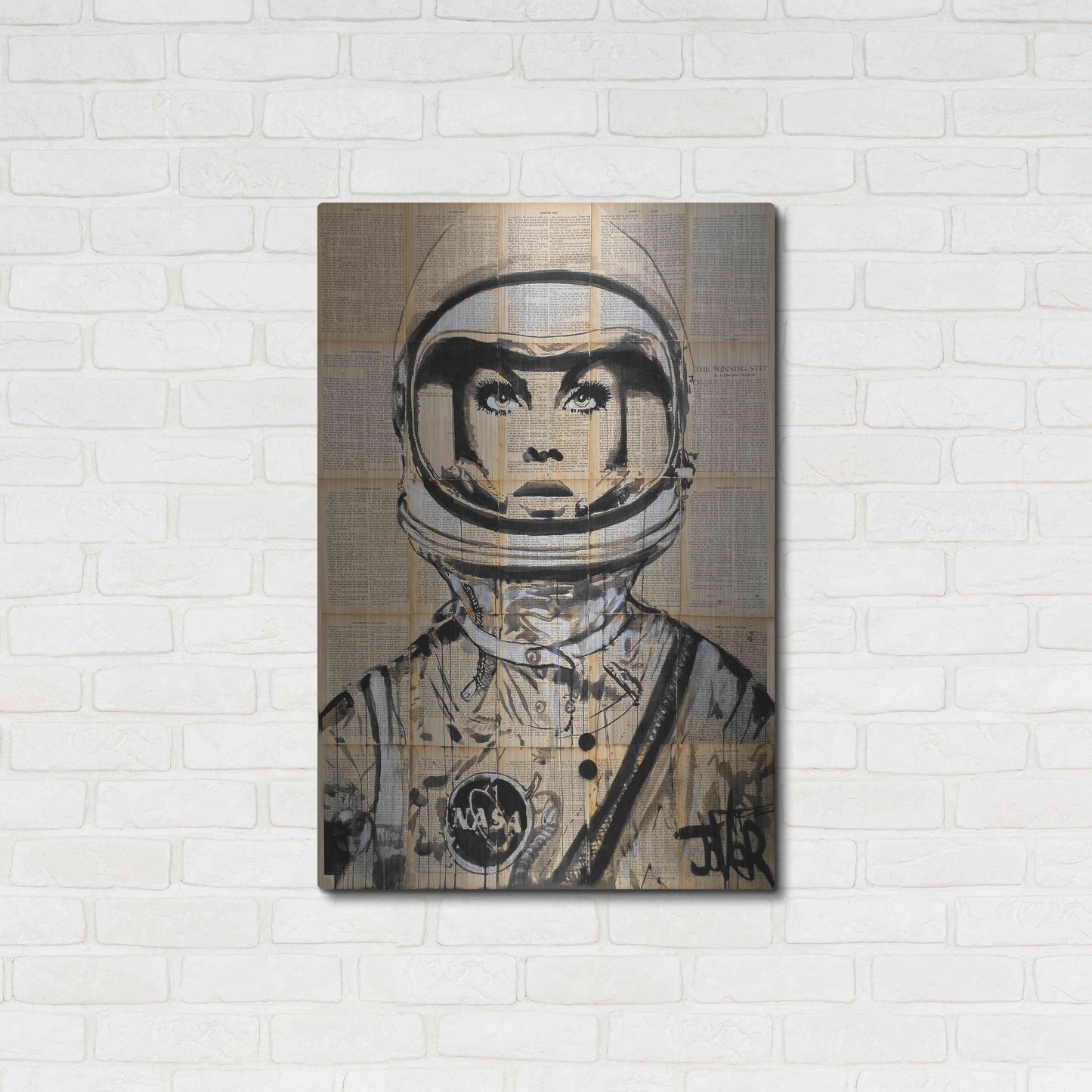 Luxe Metal Art 'Orbit' by Loui Jover, Metal Wall Art,24x36