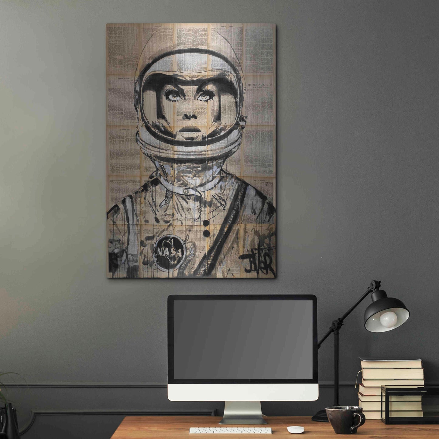Luxe Metal Art 'Orbit' by Loui Jover, Metal Wall Art,24x36