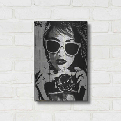 Luxe Metal Art 'Shoot' by Loui Jover, Metal Wall Art,12x16