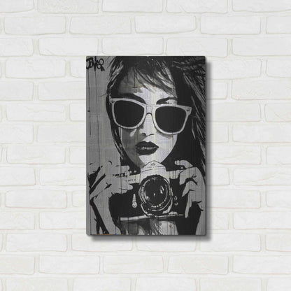 Luxe Metal Art 'Shoot' by Loui Jover, Metal Wall Art,16x24