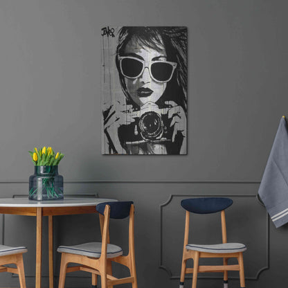Luxe Metal Art 'Shoot' by Loui Jover, Metal Wall Art,24x36