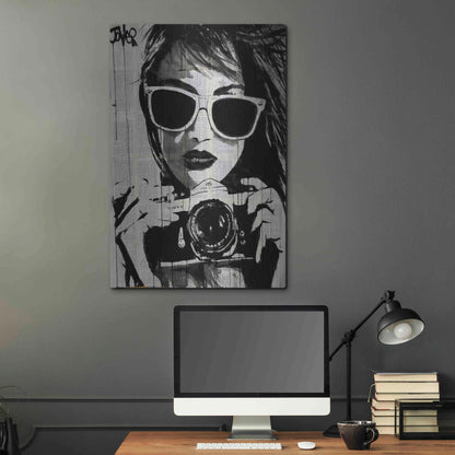 Luxe Metal Art 'Shoot' by Loui Jover, Metal Wall Art,24x36