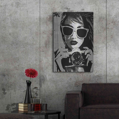 Luxe Metal Art 'Shoot' by Loui Jover, Metal Wall Art,24x36