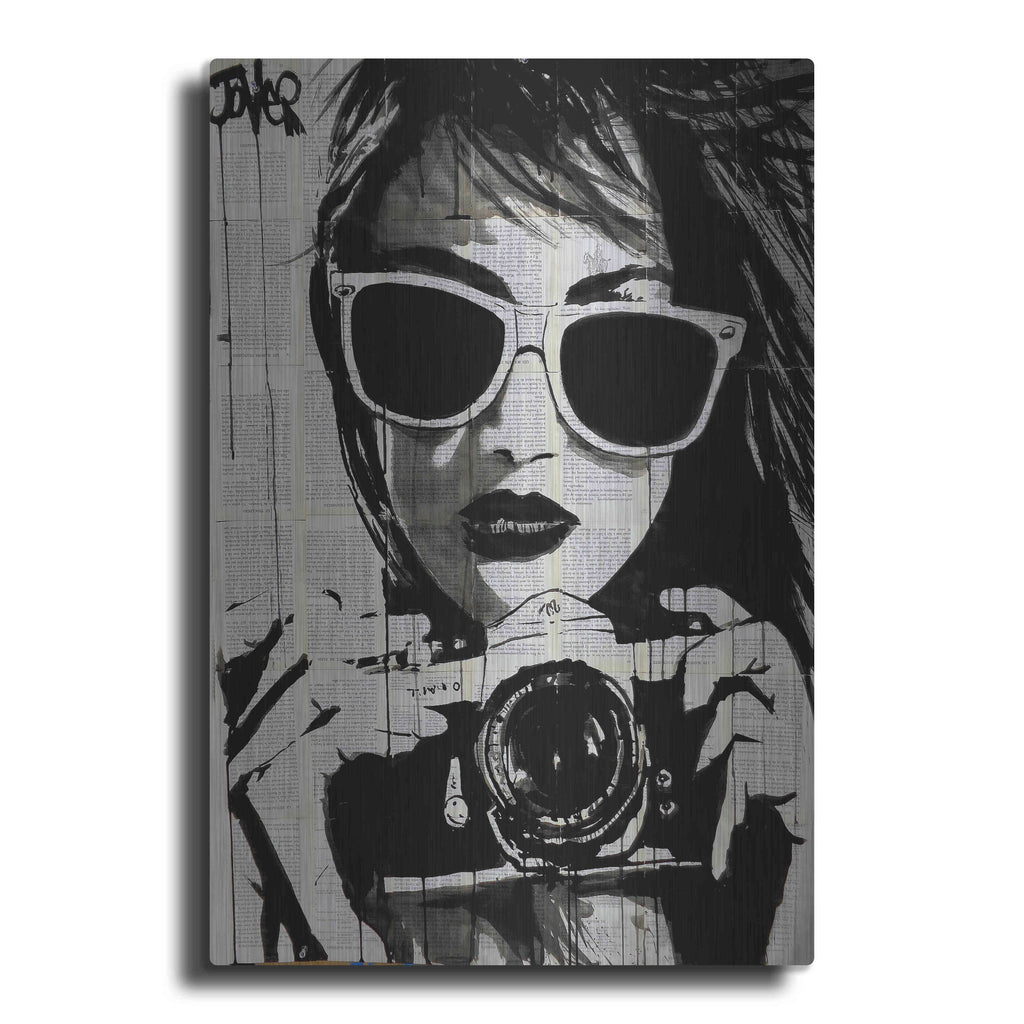 Luxe Metal Art 'Shoot' by Loui Jover, Metal Wall Art