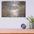 'Bitcoin Ice' – Metal Wall Art, 16x12 room view