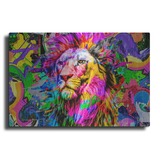 Luxe Metal Art 'Lion,' Metal Wall Art