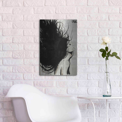 Luxe Metal Art 'The New Minstrel' by Loui Jover, Metal Wall Art,16x24