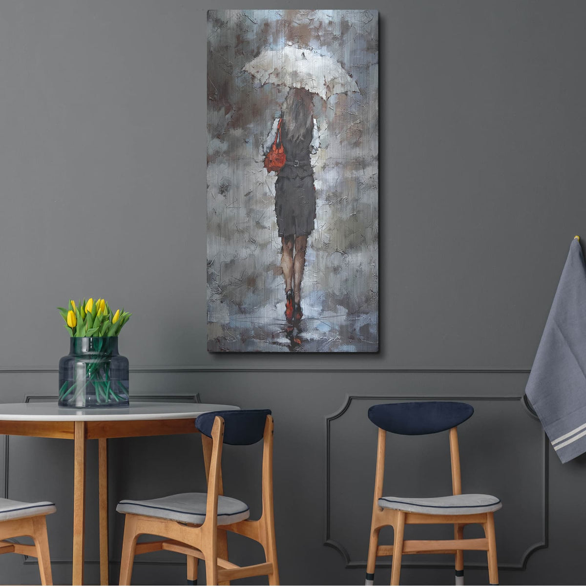 'Autumn' by Alexander Gunin – Metal Wall Art, 24x48 room view