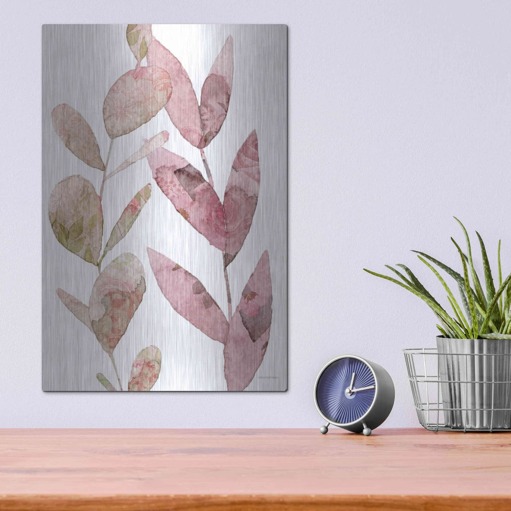 'Meadow Flora Botanical I' by Bluebird Barn – Metal Wall Art, 12x16 room view