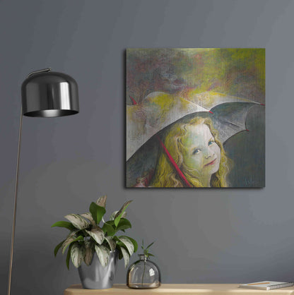 Luxe Metal Art 'Rona' by Samedin Asllani, Metal Wall Art,24x24