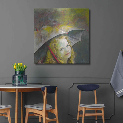 Luxe Metal Art 'Rona' by Samedin Asllani, Metal Wall Art,36x36