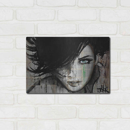 Luxe Metal Art 'Things Happen' by Loui Jover, Metal Wall Art,16x12