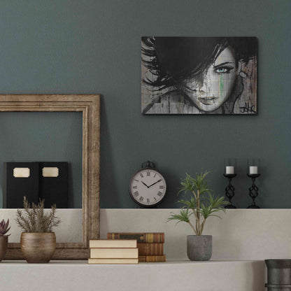 Luxe Metal Art 'Things Happen' by Loui Jover, Metal Wall Art,16x12