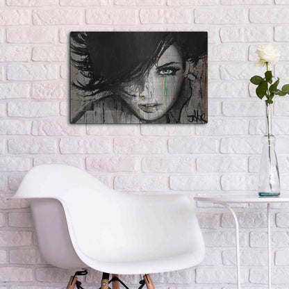 Luxe Metal Art 'Things Happen' by Loui Jover, Metal Wall Art,24x16