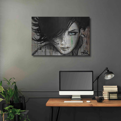 Luxe Metal Art 'Things Happen' by Loui Jover, Metal Wall Art,36x24