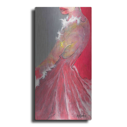 Luxe Metal Art 'Everything Is In The Eyes 'by Samedin Asllani, Metal Wall Art