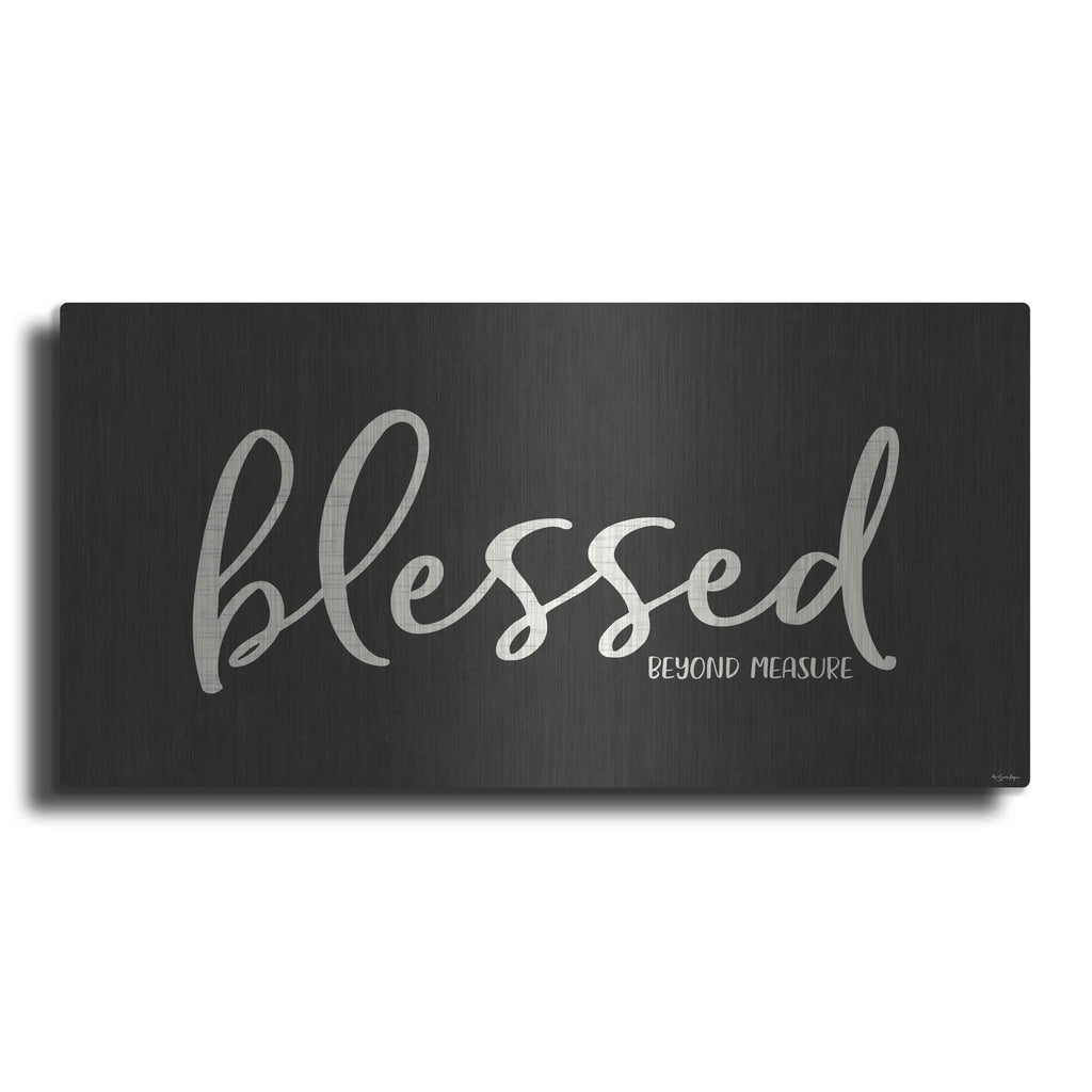 'Blessed' by Susie Boyer – Metal Wall Art