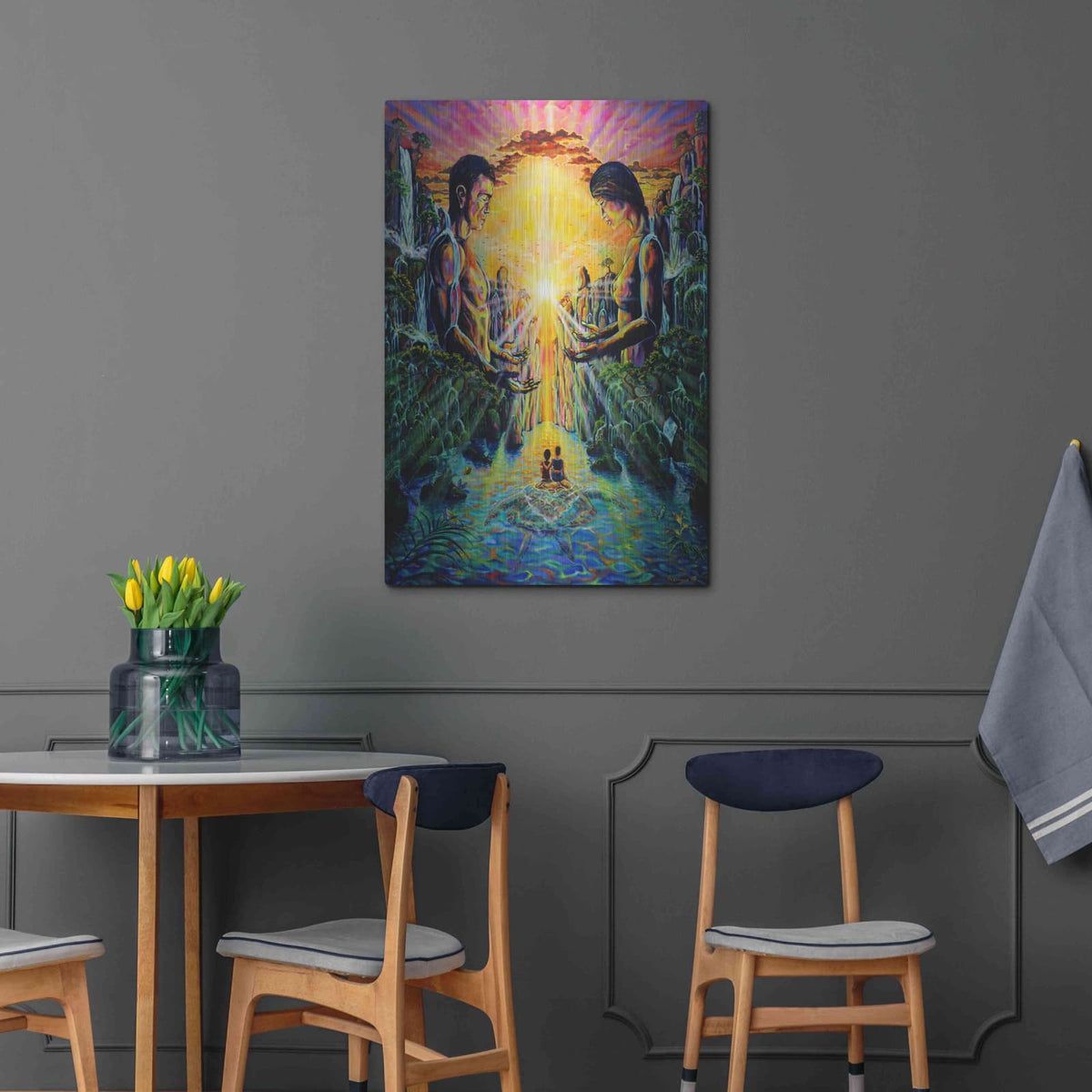 'Veneration' by Jan Kasparec – Metal Wall Art, 24x36 room view