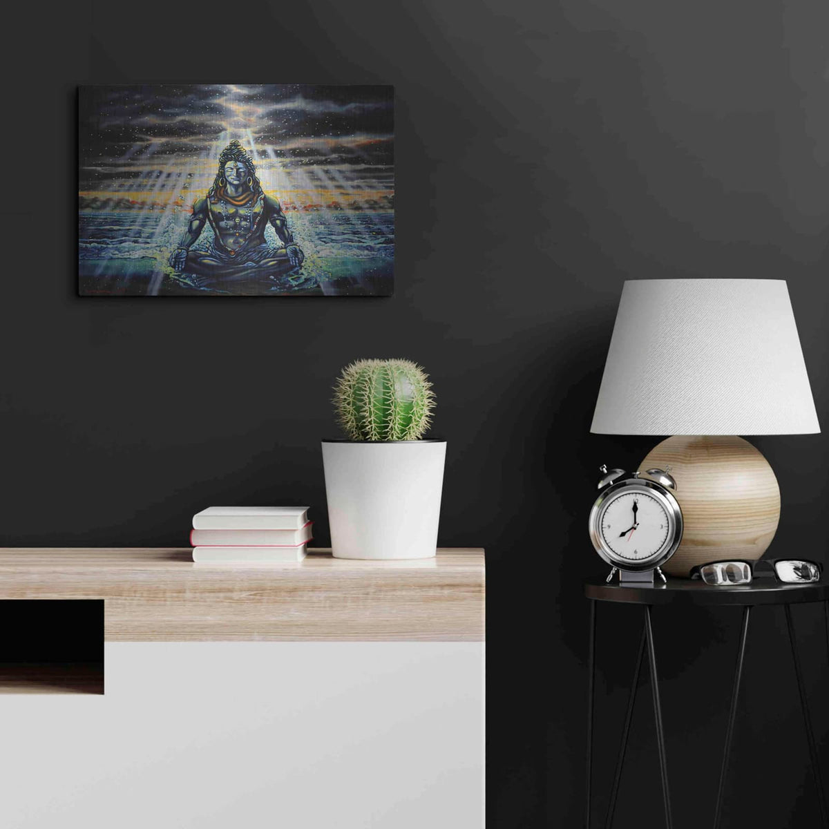 'Shiva' by Jan Kasparec – Metal Wall Art, 24x16 room view