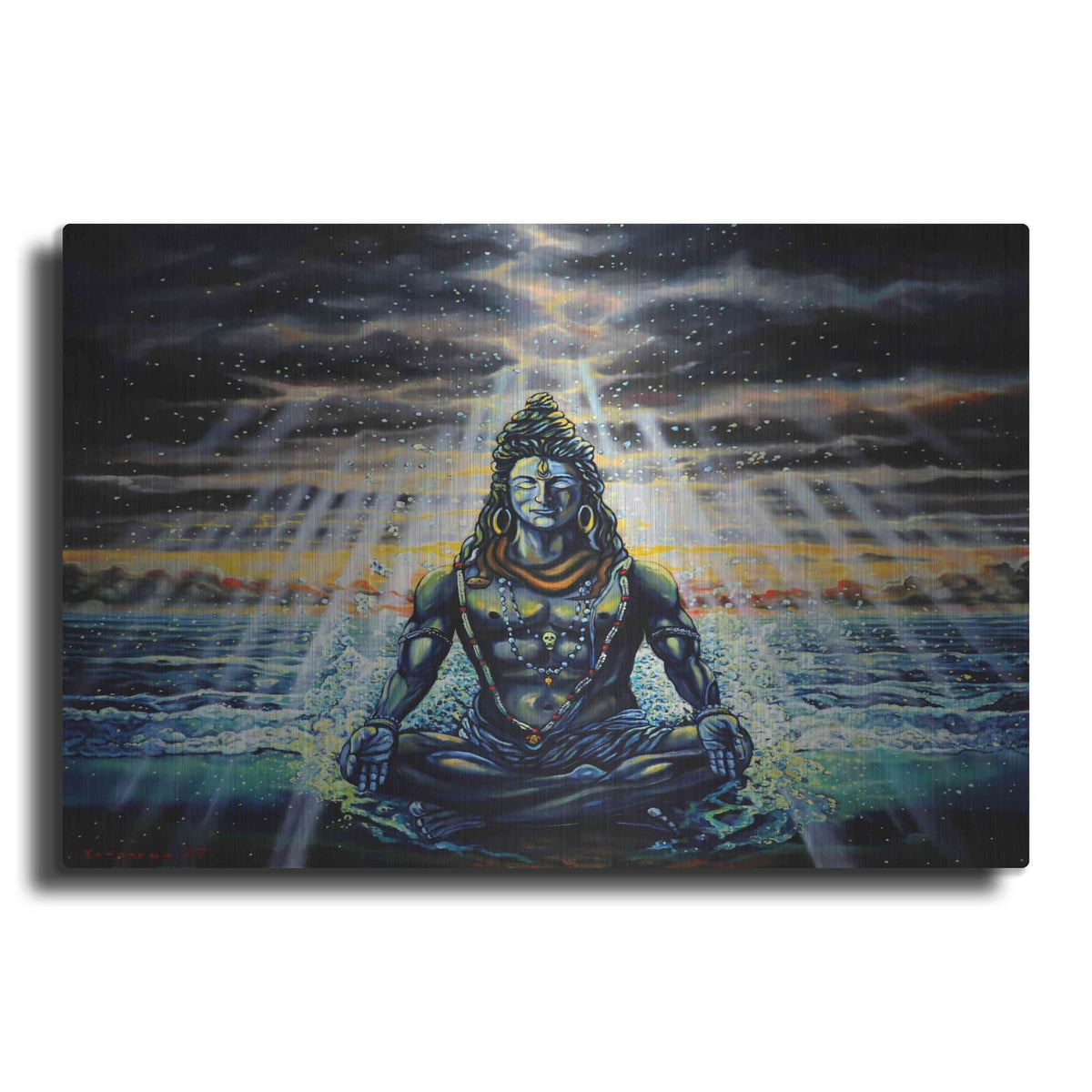 'Shiva' by Jan Kasparec – Metal Wall Art