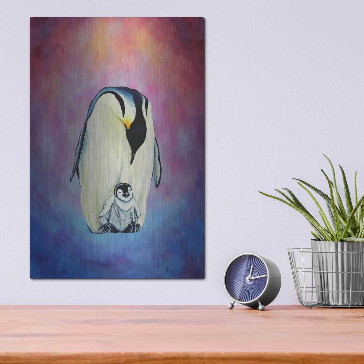 'I Got Your Back' by Jan Kasparec – Metal Wall Art, 12x16 room view