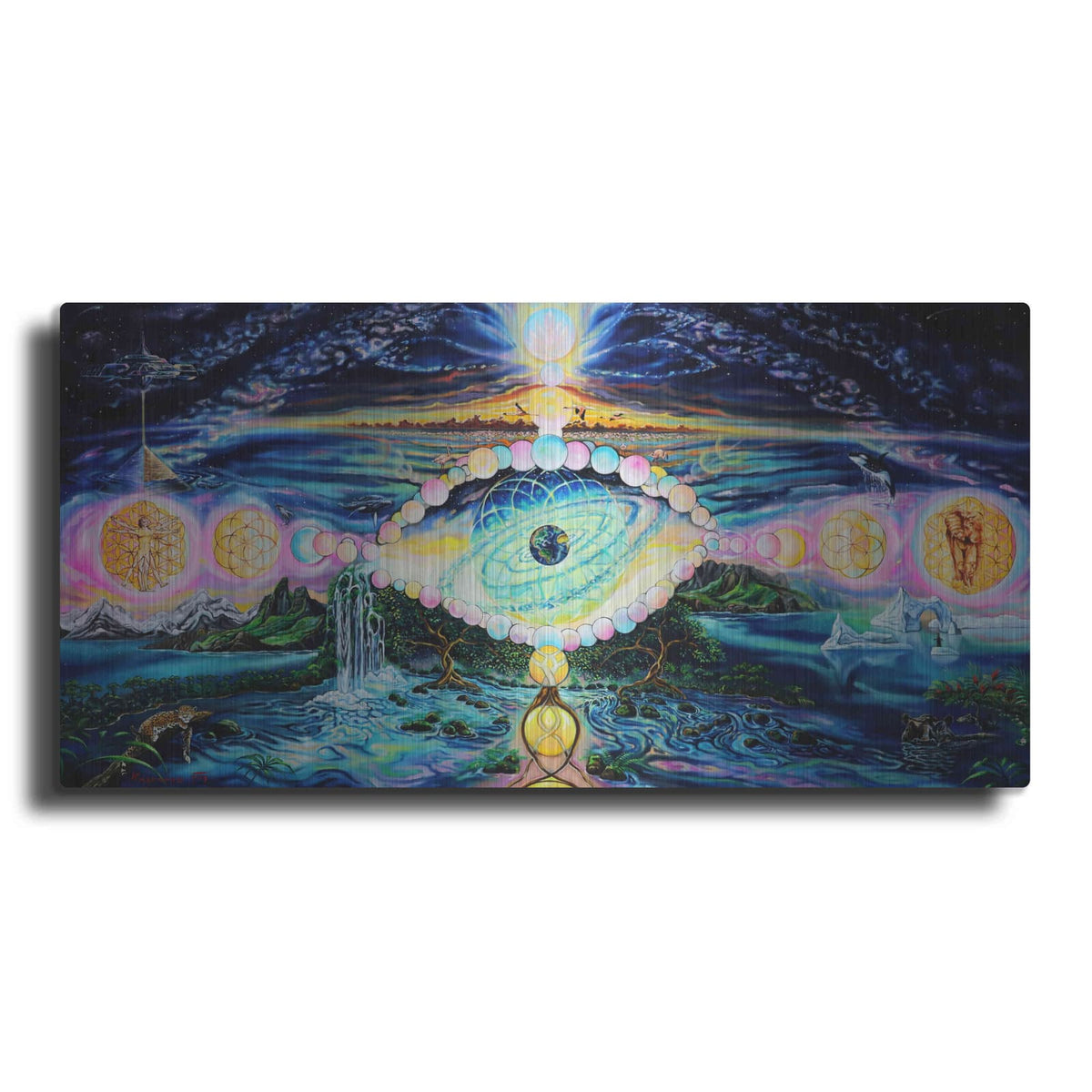 'God's Eye' by Jan Kasparec – Metal Wall Art