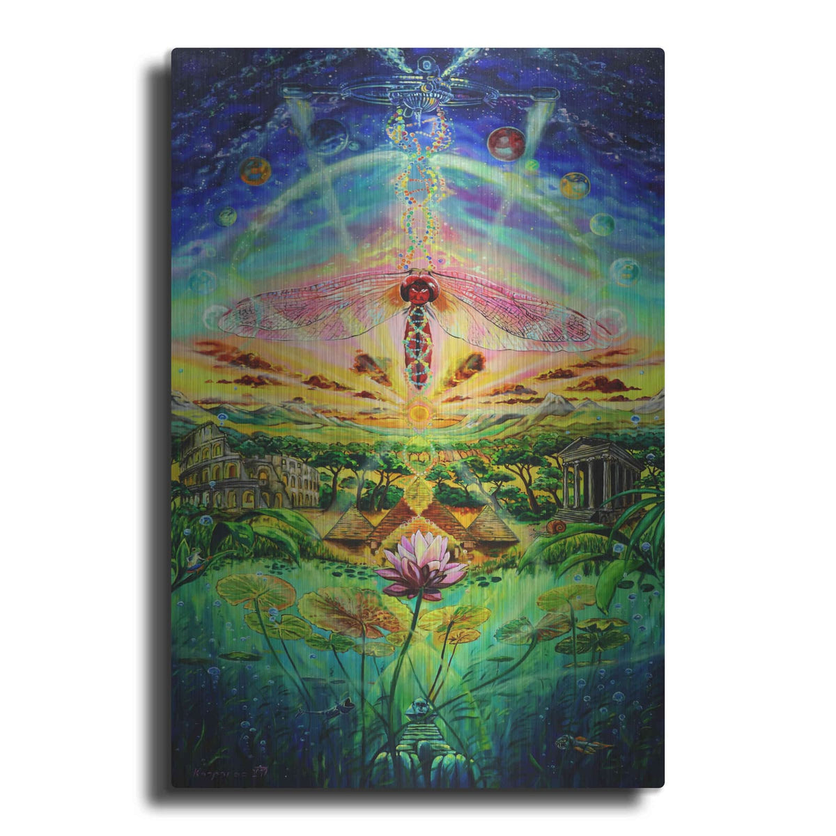'Evolution' by Jan Kasparec – Metal Wall Art
