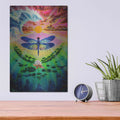 'Dragonfly' by Jan Kasparec – Metal Wall Art, 12x16 room view