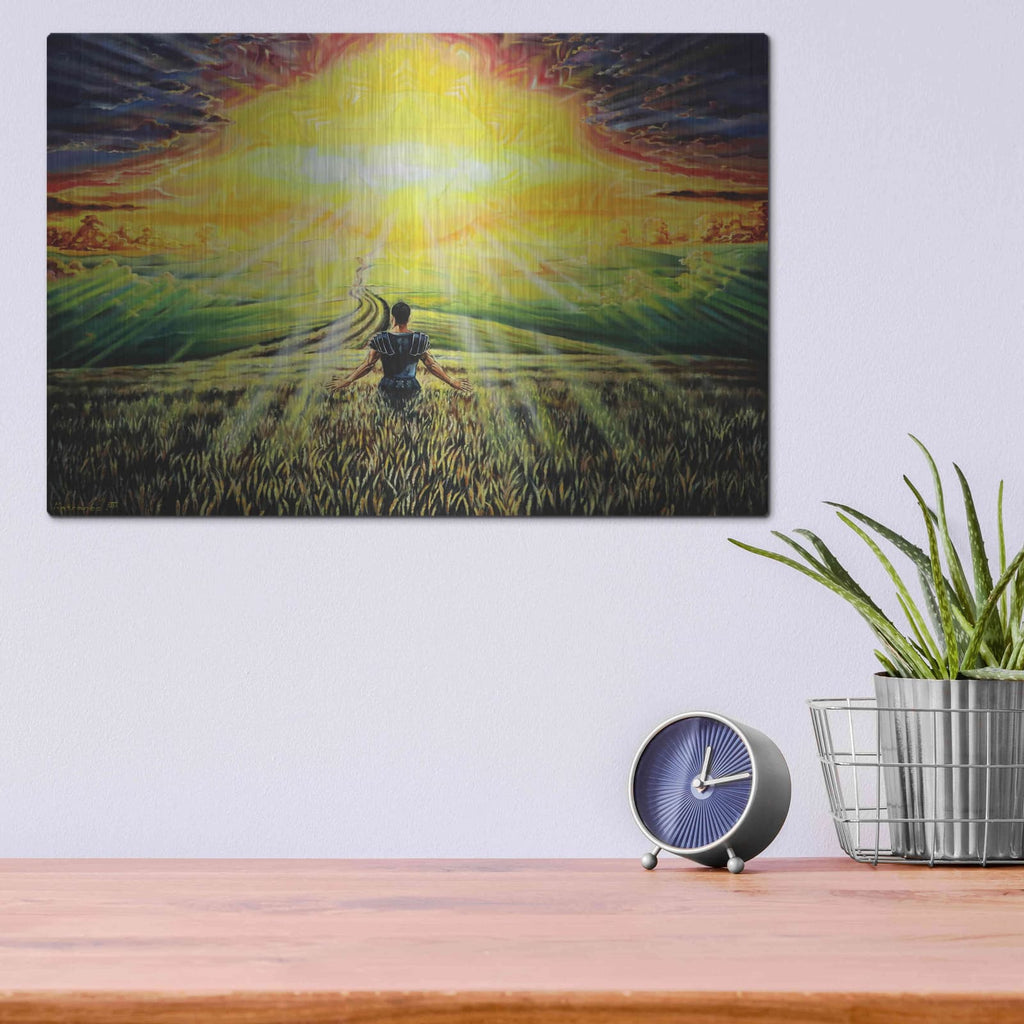 'Coming Back Home II' by Jan Kasparec – Metal Wall Art, 16x12 room view