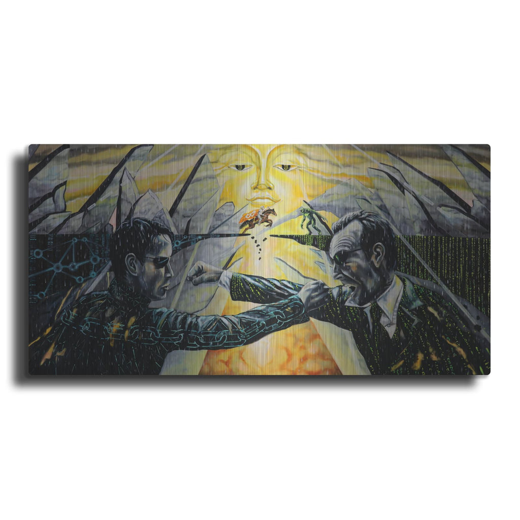 'Battle' by Jan Kasparec – Metal Wall Art