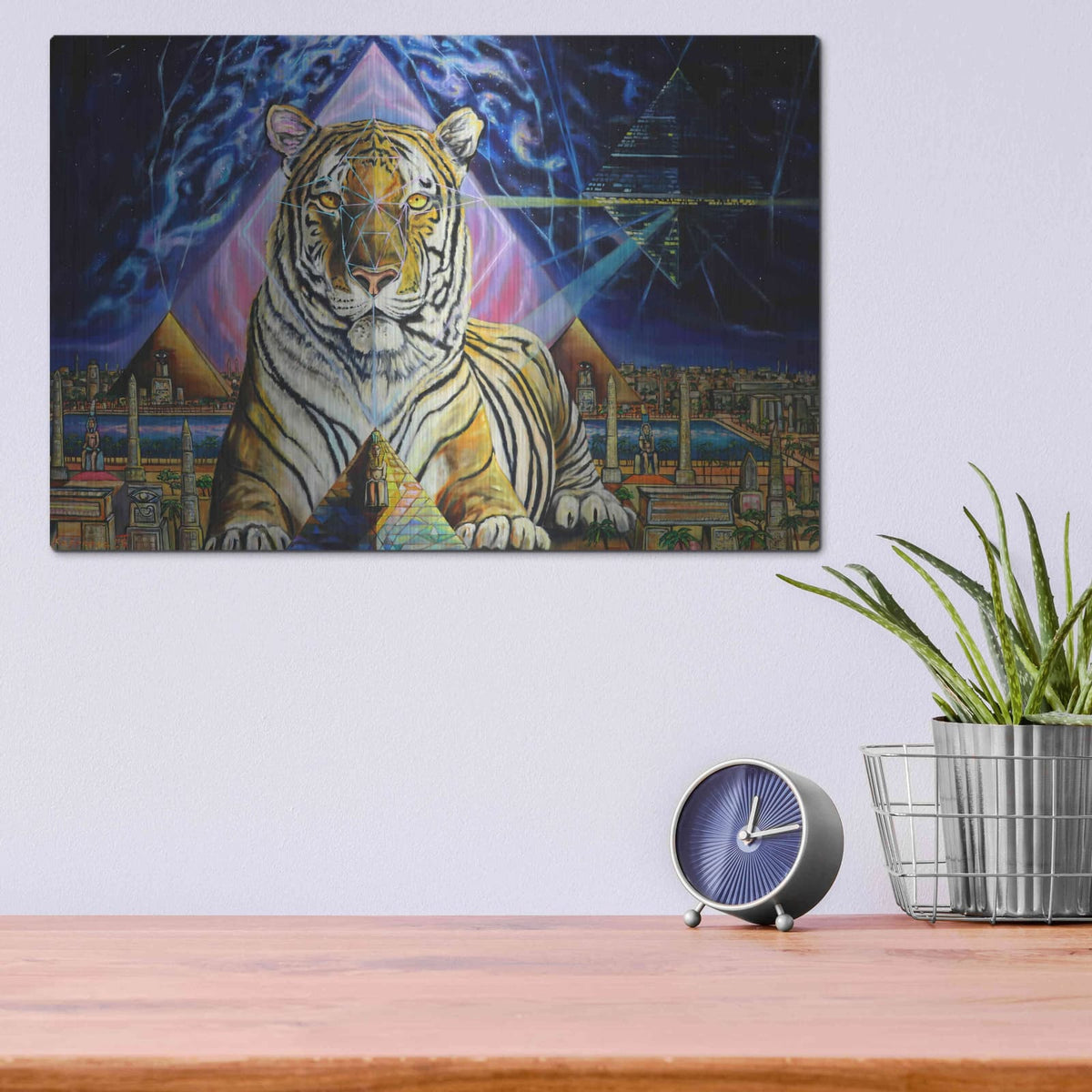 'Activate' by Jan Kasparec – Metal Wall Art, 16x12 room view
