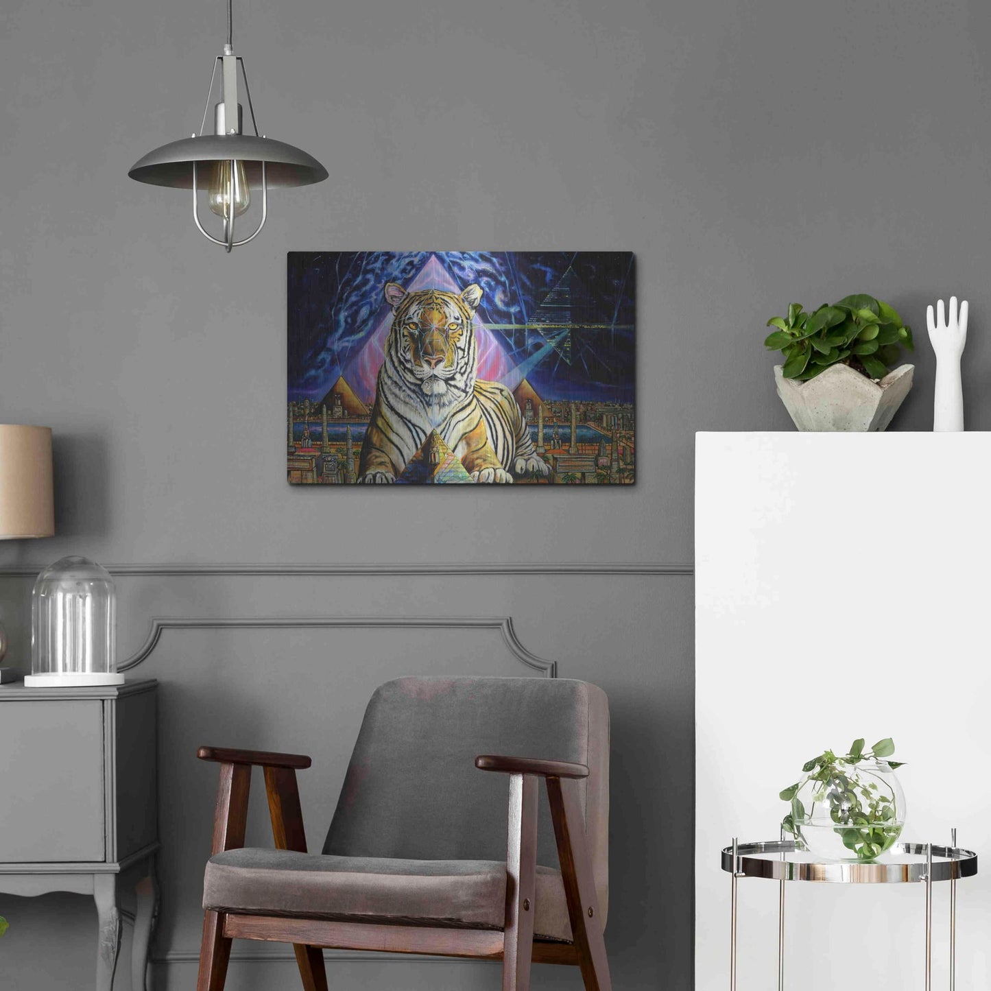 Luxe Metal Art 'Activate' by Jan Kasparec, Metal Wall Art,24x16