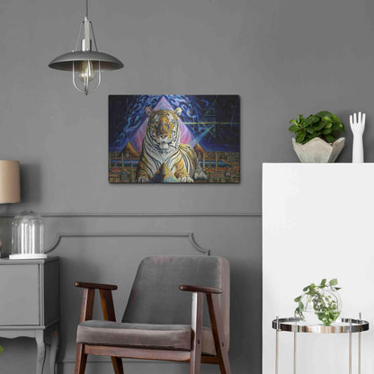 Luxe Metal Art 'Activate' by Jan Kasparec, Metal Wall Art,24x16