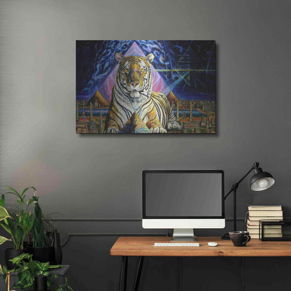 Luxe Metal Art 'Activate' by Jan Kasparec, Metal Wall Art,36x24