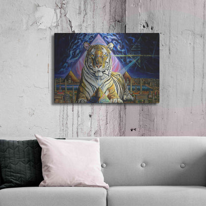 Luxe Metal Art 'Activate' by Jan Kasparec, Metal Wall Art,36x24