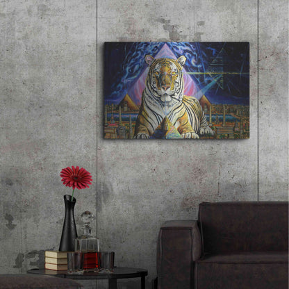 Luxe Metal Art 'Activate' by Jan Kasparec, Metal Wall Art,36x24