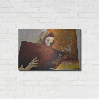 Luxe Metal Art 'The Viewer' by Samedin Asllani, Metal Wall Art,36x24