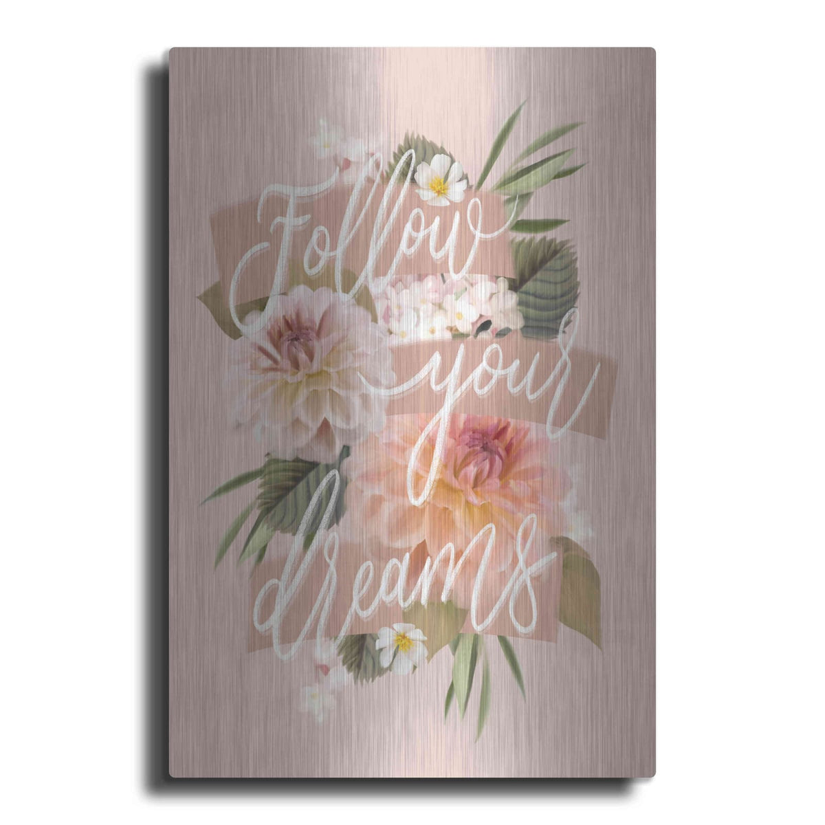 'Follow Your Dreams' by House Fenway – Metal Wall Art
