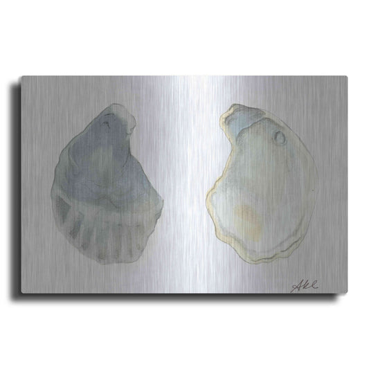 Luxe Metal Art 'Tidal Treasure II' by Alicia Ludwig, Metal Wall Art