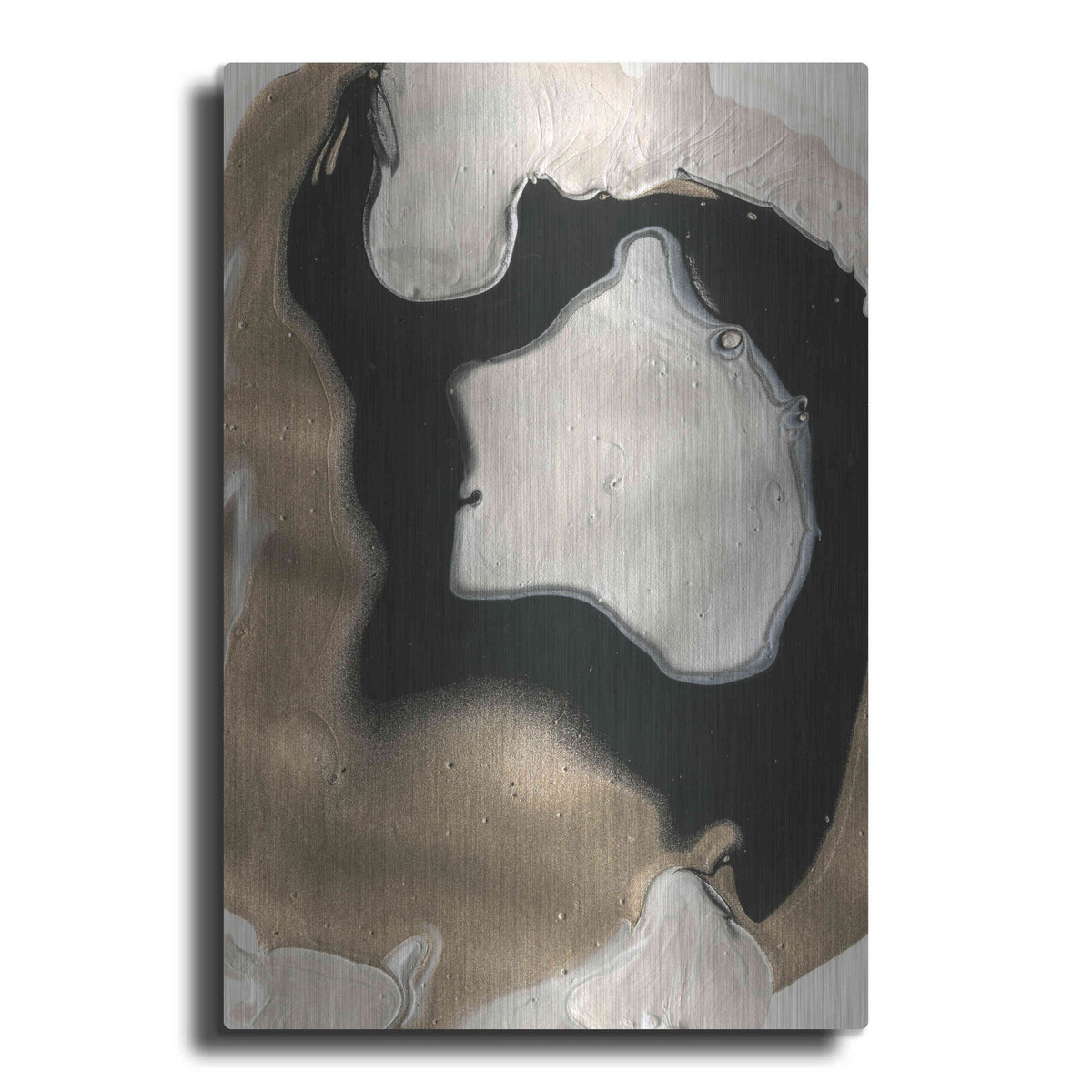 Luxe Metal Art 'Will o' the Wisp II' by Alicia Ludwig, Metal Wall Art
