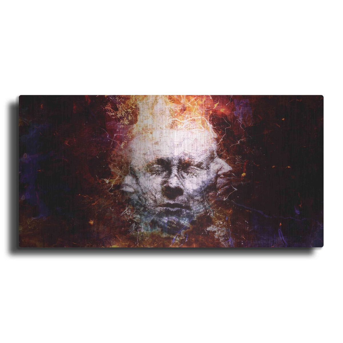 'All My Faces' by Mario Sanchez Nevado – Metal Wall Art