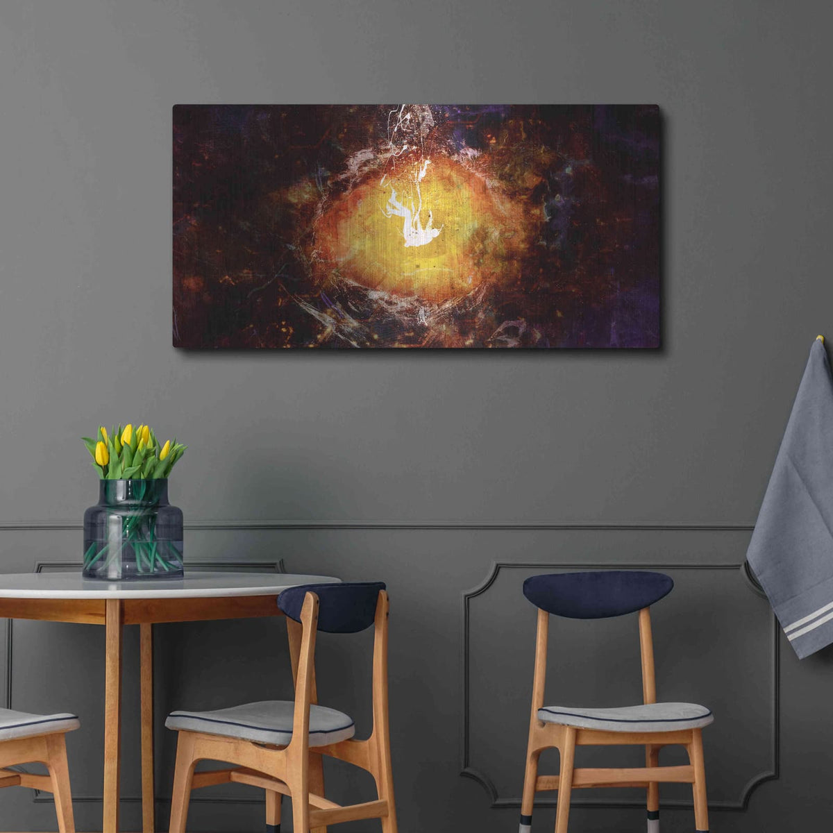 'Destination Nowhere' by Mario Sanchez Nevado – Metal Wall Art, 48x24 room view